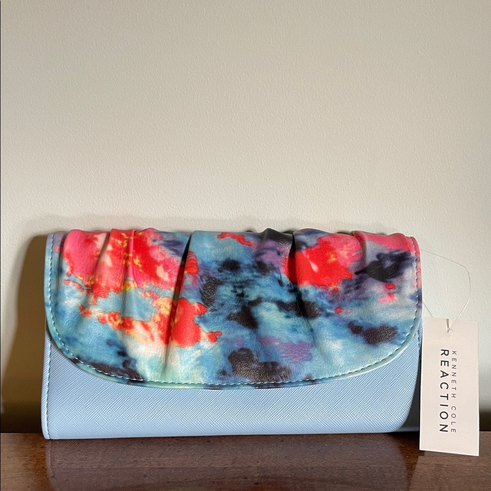 Kenneth Cole Vibrant Multicolor Clutch